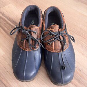 Sperry Duck Shoes | Waterproof Leather & Rubber | Women’s 7.5